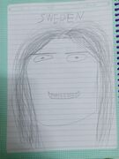 Booger caricature